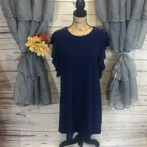 Royal Blue Harlow Rose Dress